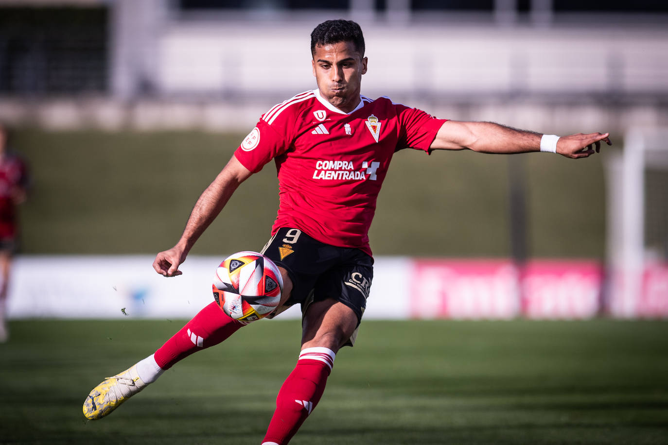 El partido del Real Murcia contra el Real Madrid Castilla, en imágenes