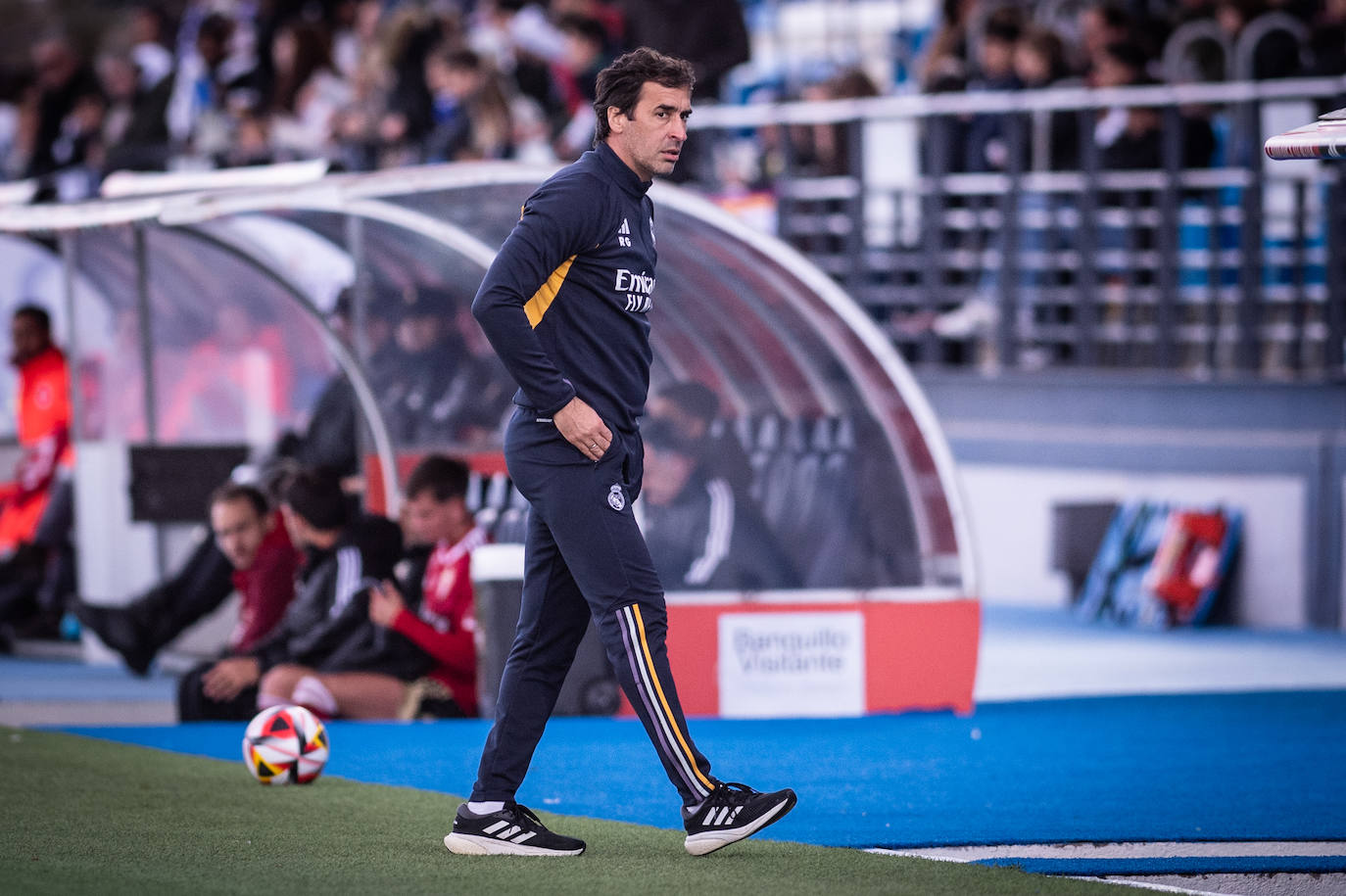 El partido del Real Murcia contra el Real Madrid Castilla, en imágenes