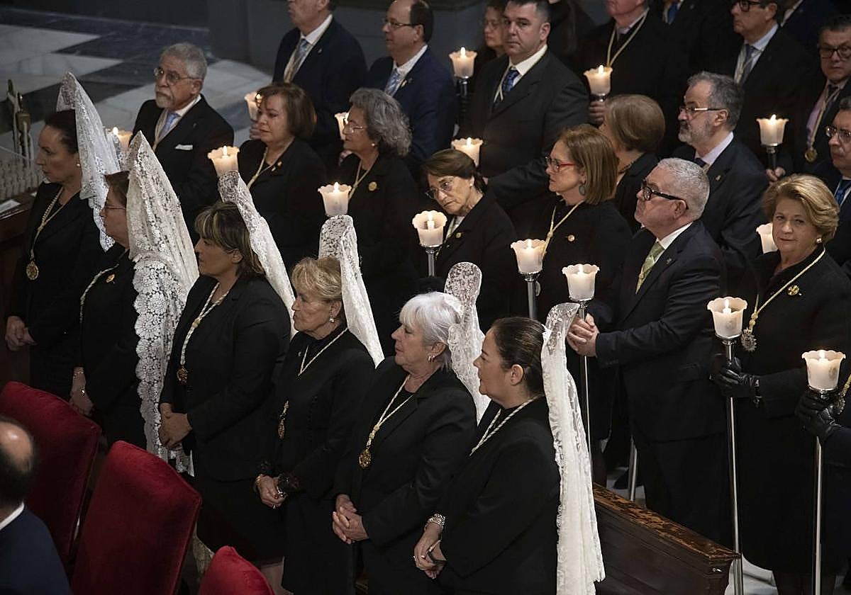 Imágenes del Resurrexit en la iglesia de Santa María de Gracia en Cartagena
