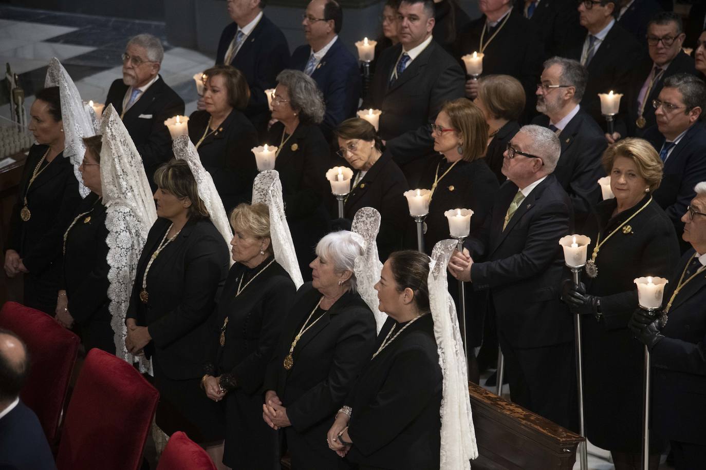 Imágenes del Resurrexit en la iglesia de Santa María de Gracia en Cartagena