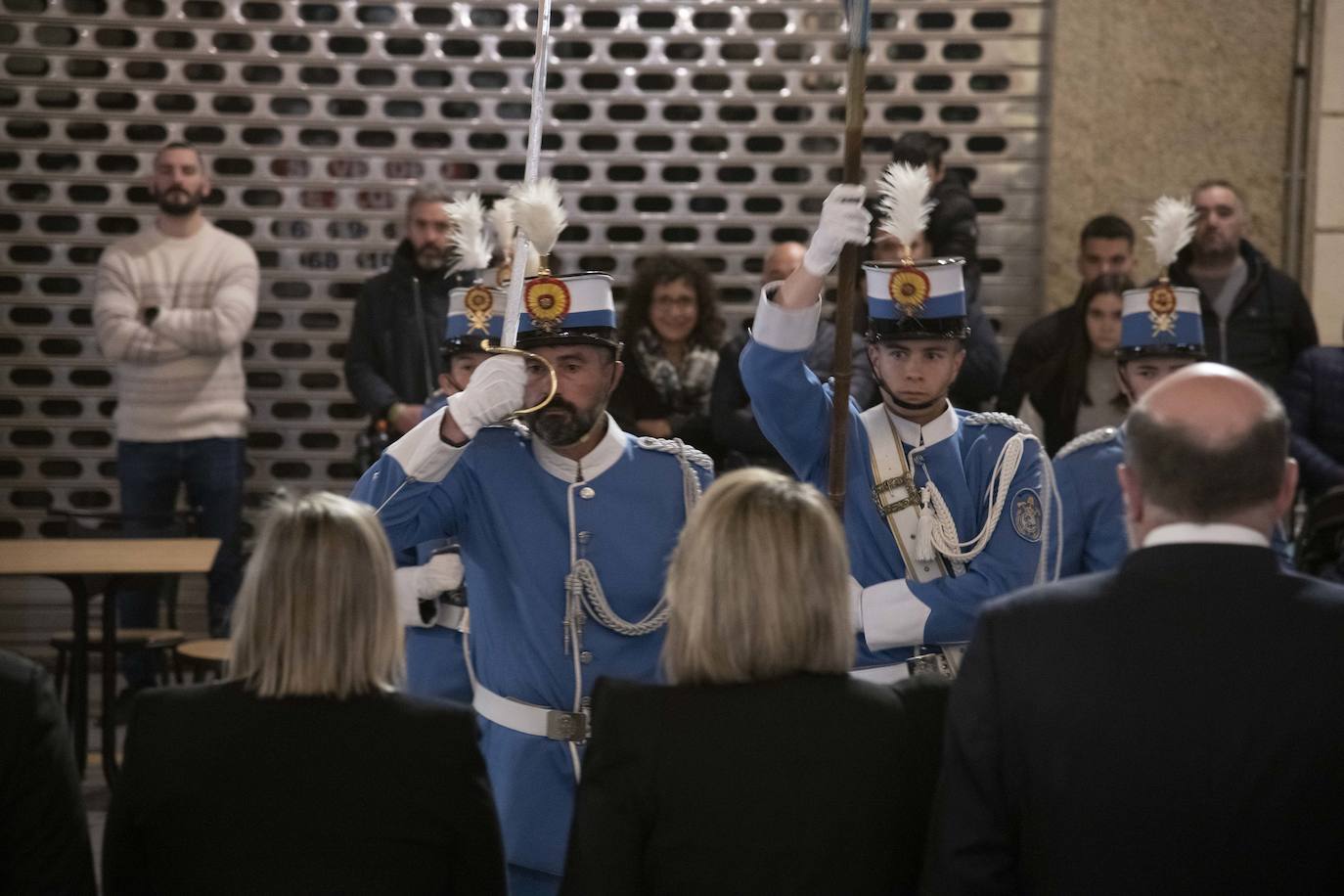 Imágenes del Resurrexit en la iglesia de Santa María de Gracia en Cartagena