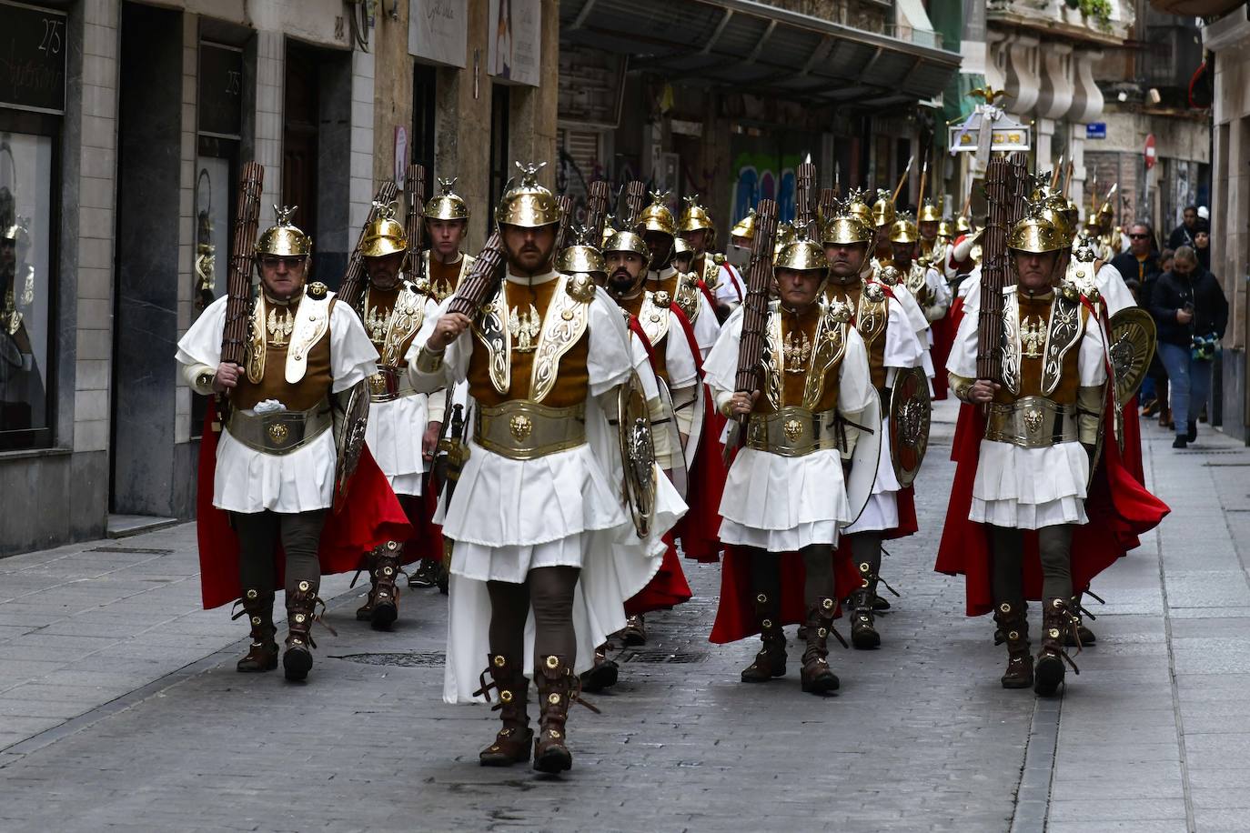 Imágenes del Resurrexit en la iglesia de Santa María de Gracia en Cartagena