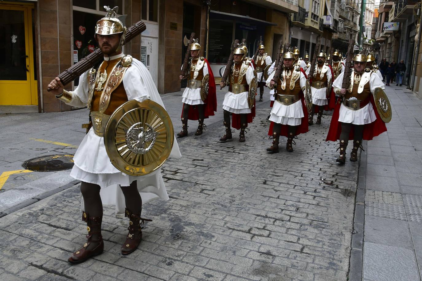 Imágenes del Resurrexit en la iglesia de Santa María de Gracia en Cartagena