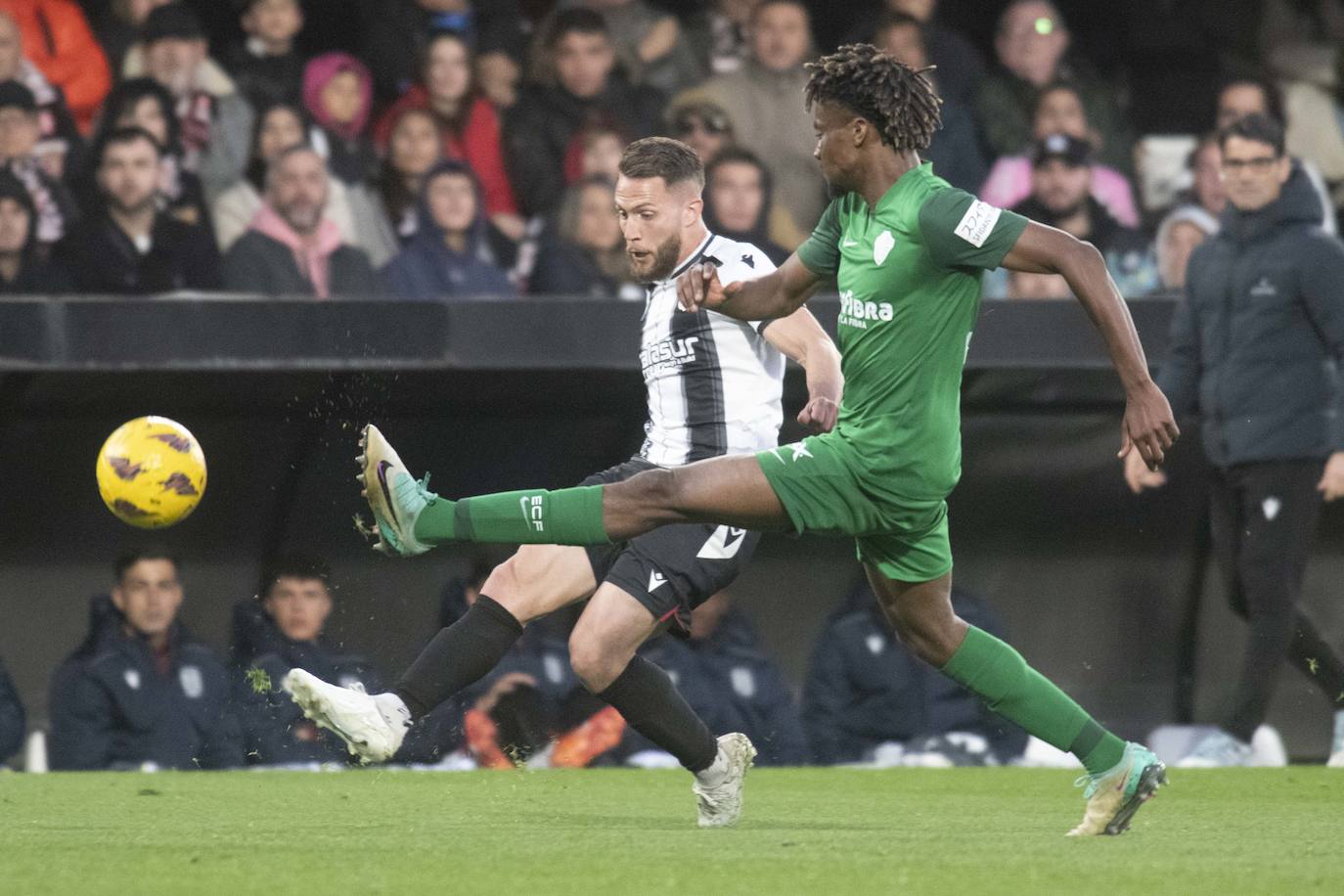 La derrota del Cartagena frente al Elche, en imágenes