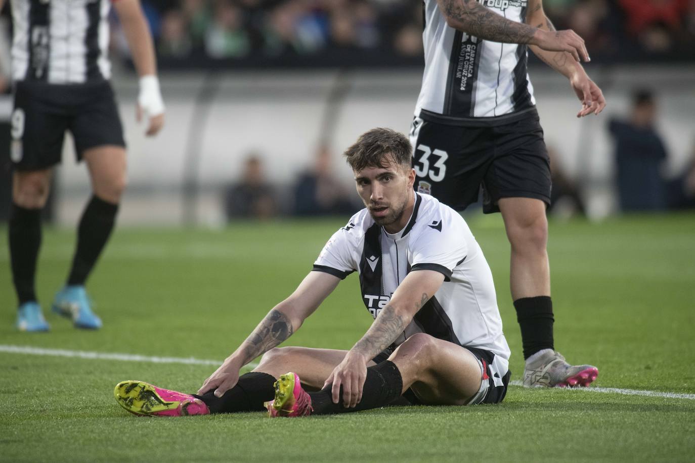 La derrota del Cartagena frente al Elche, en imágenes