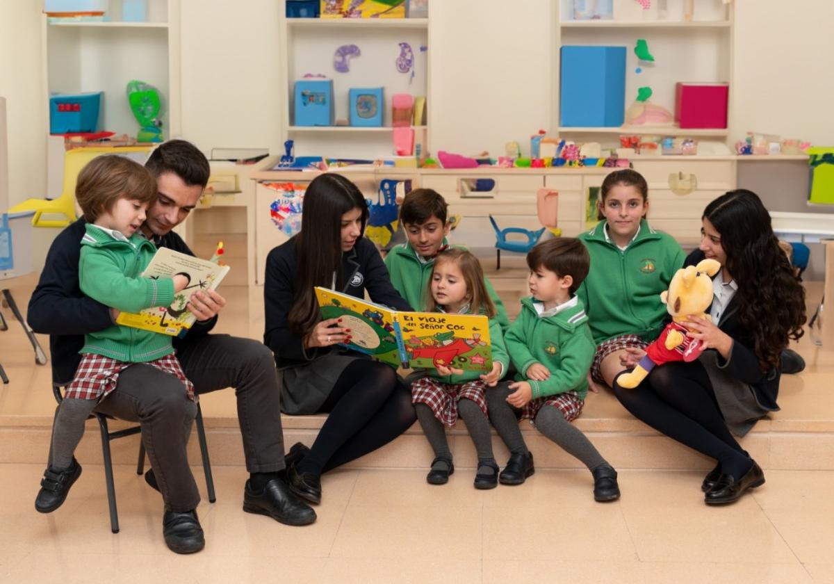 El centro abarca desde Educación Infantil hasta Bachillerato y FP.