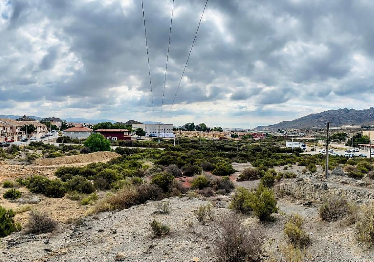 Parcela para la construcción del centro de discapacitados.