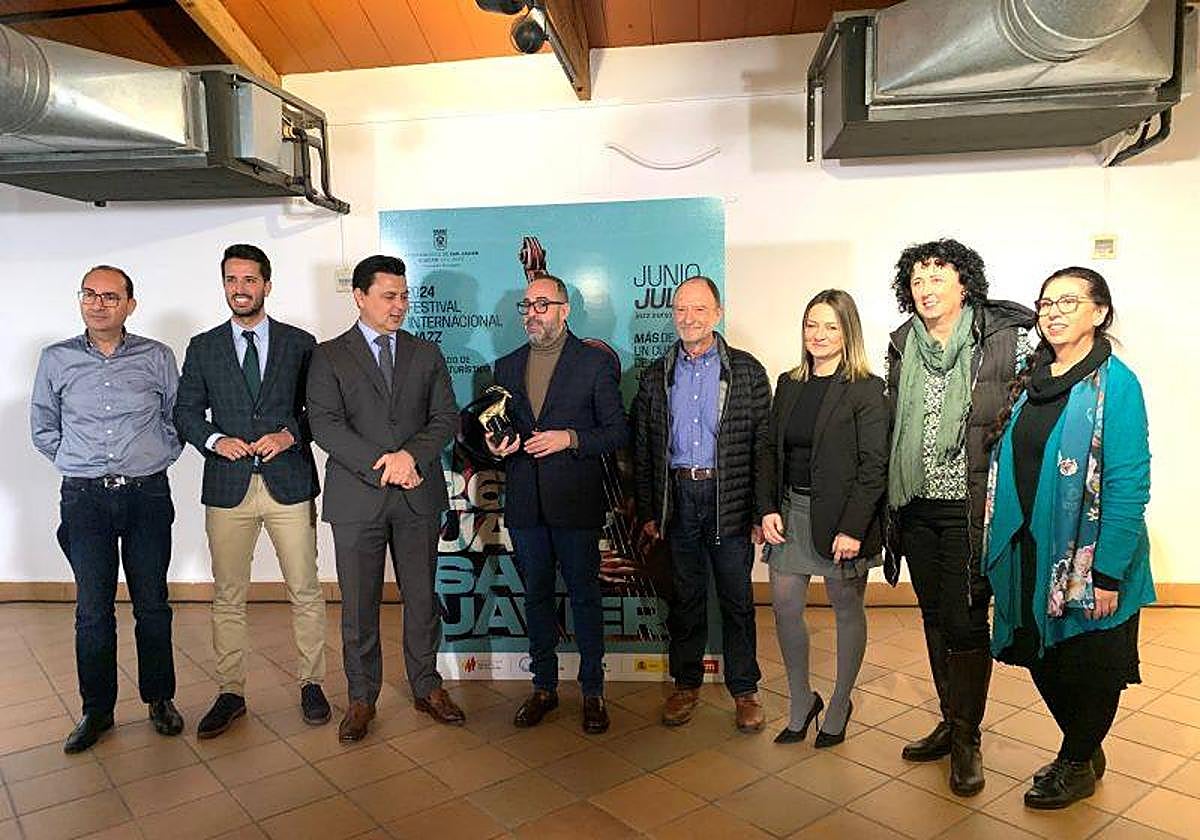Presentación del Jazz de San Javier 2024, este jueves.