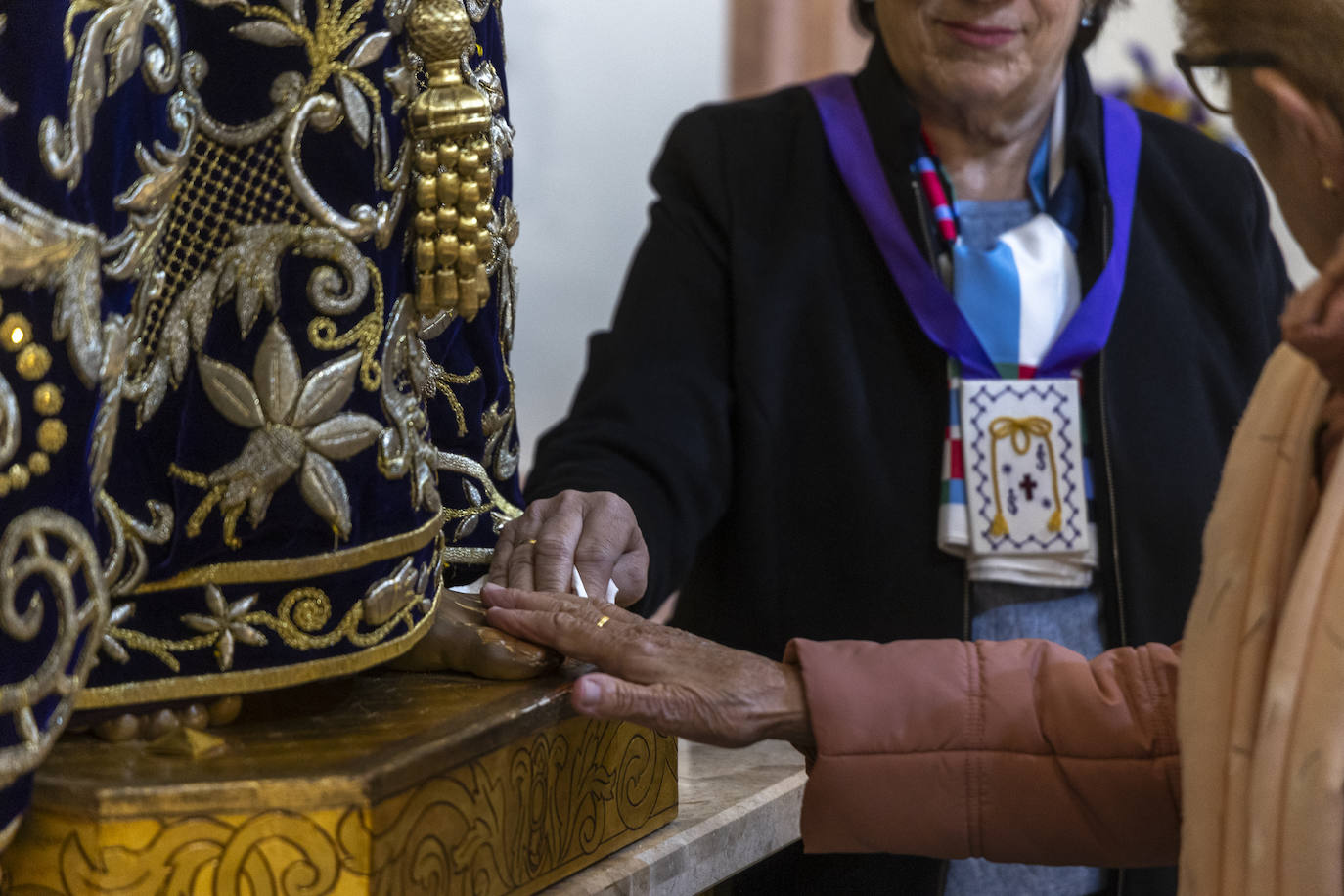 Plegarias ante al Medinaceli en Cartagena