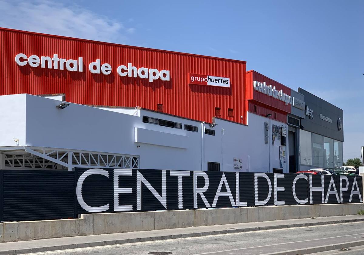 Instalaciones de la Central de Chapa Grupo Huertas.