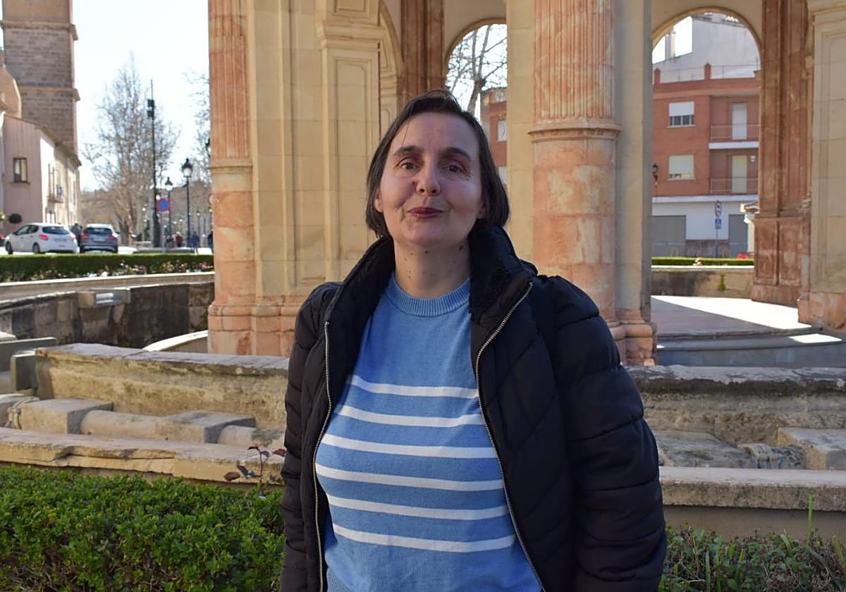 Sonia del Corral Yuste, ayer en Caravaca de la Cruz, tras participar en la primera jornada de la cuarta edición del foro Únicas.