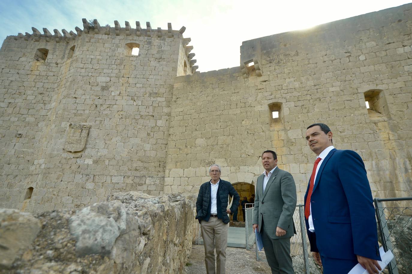 Toma de posesión del Castillo de Mula, en imágenes