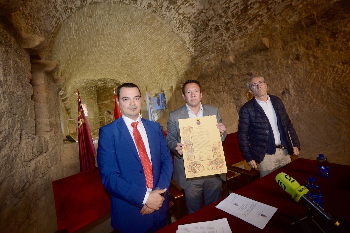 Toma de posesión del Castillo de Mula, en imágenes