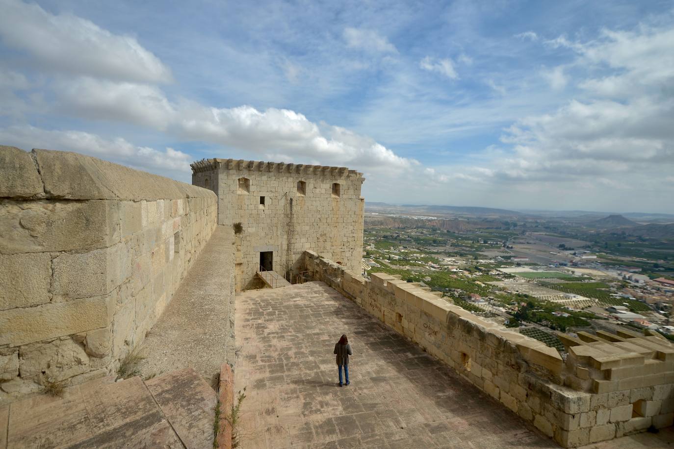 Toma de posesión del Castillo de Mula, en imágenes