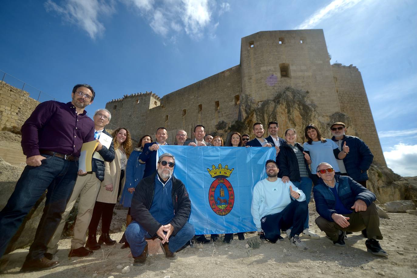 Toma de posesión del Castillo de Mula, en imágenes