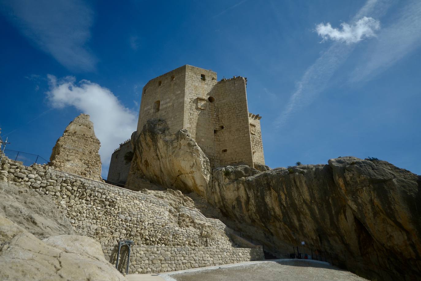 Toma de posesión del Castillo de Mula, en imágenes