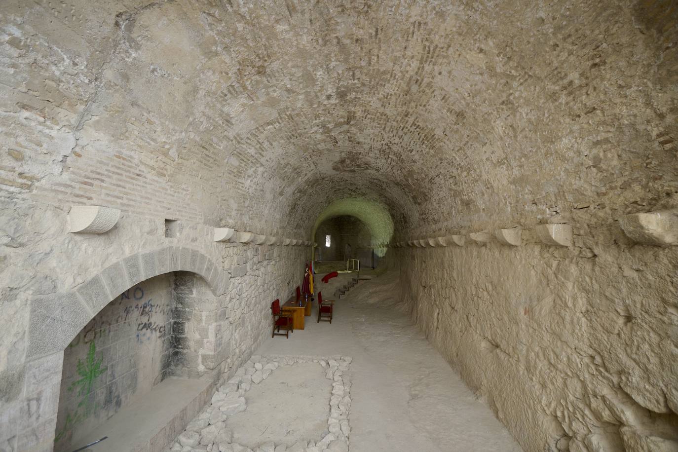 Toma de posesión del Castillo de Mula, en imágenes