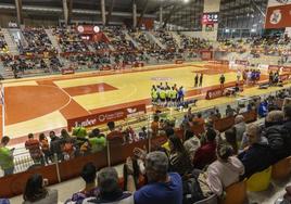 Panorámica reciente del Palacio de los Deportes de Cartagena.
