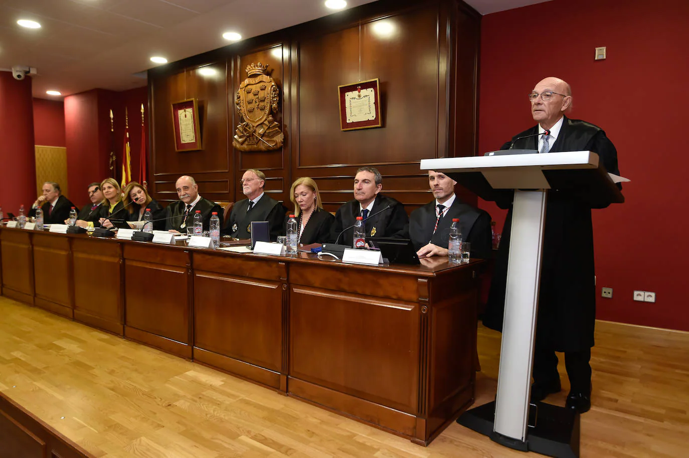 The Murcia Bar Association honors lawyers with half a century of practice