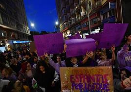 La manifestación del 8M en Murcia, en imágenes