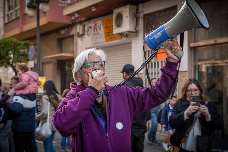 Las imágenes de la marcha del 8-M en Orihuela