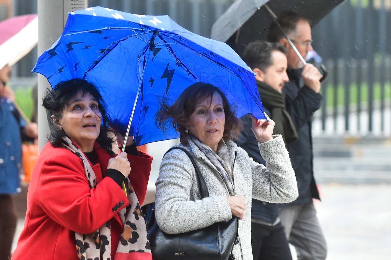 Las imágenes de la mascletá en la Circular de Murcia