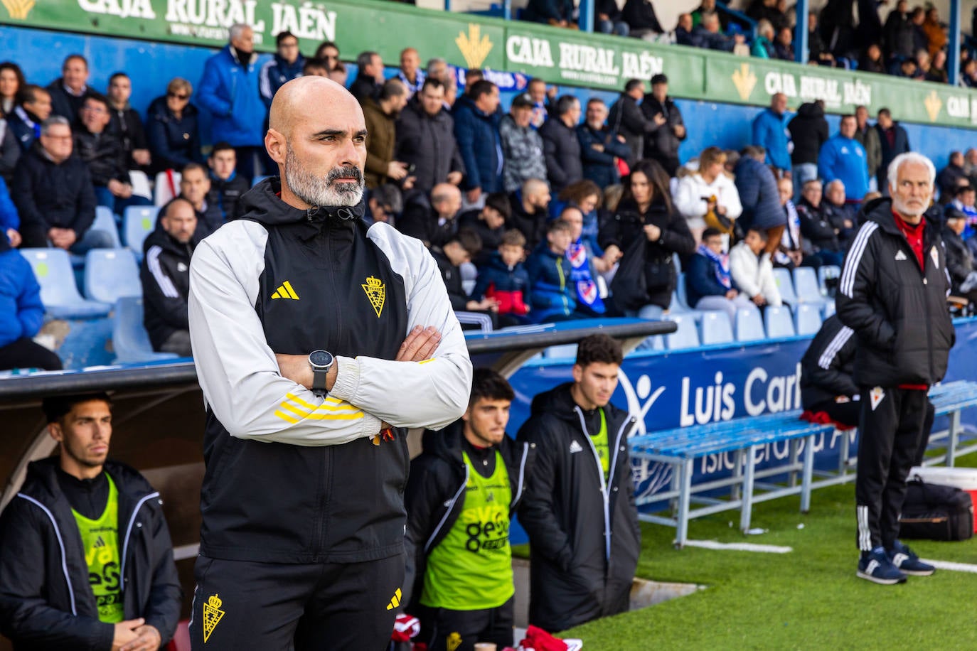 La derrota del Real Murcia frente al Linares Deportivo, en imágenes