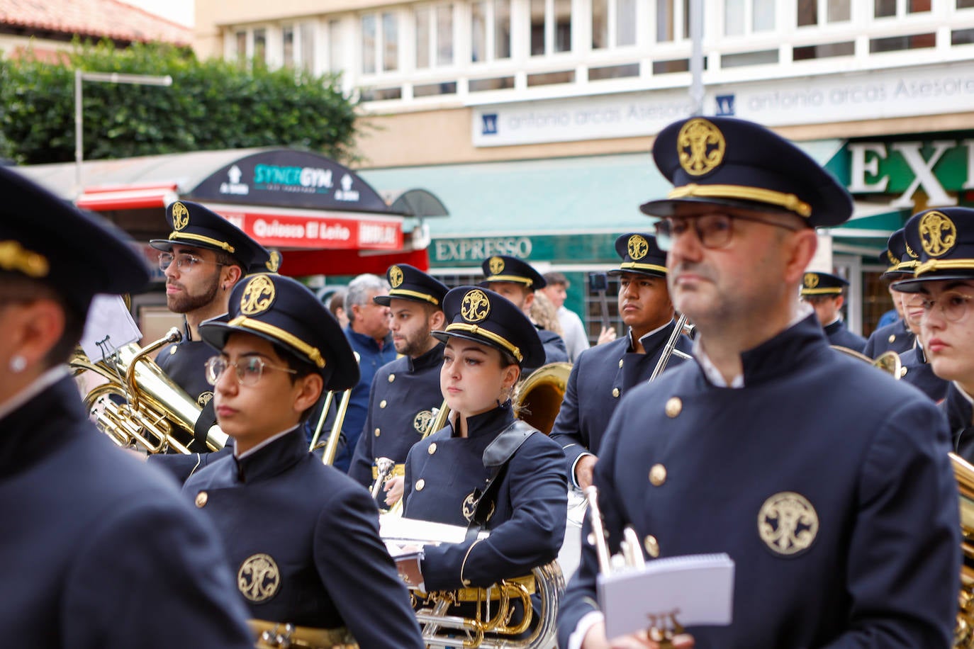 Azules y blancos proclaman su participación en las procesiones de Lorca