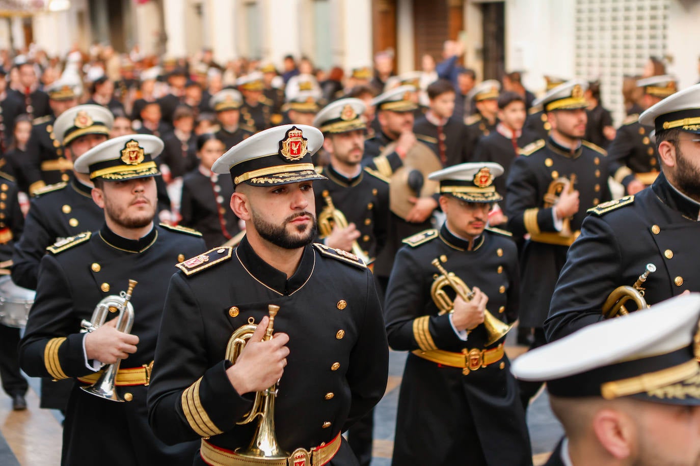 Azules y blancos proclaman su participación en las procesiones de Lorca