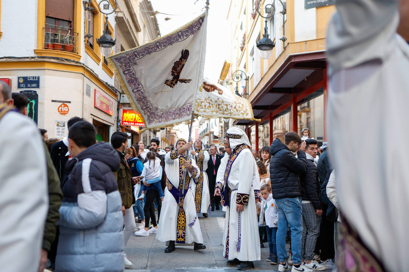 Azules y blancos proclaman su participación en las procesiones de Lorca