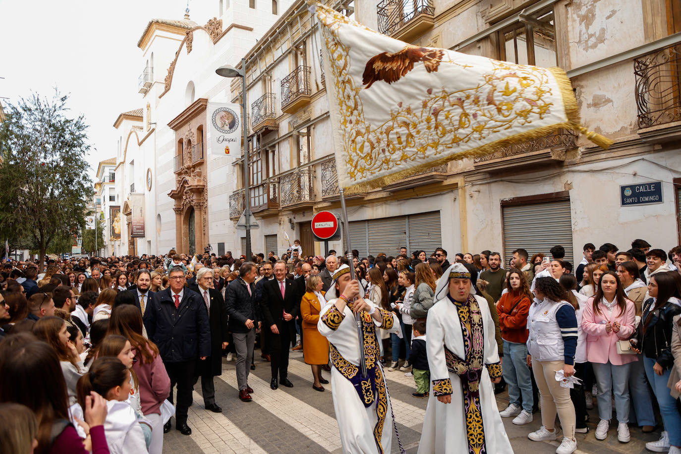 Azules y blancos proclaman su participación en las procesiones de Lorca