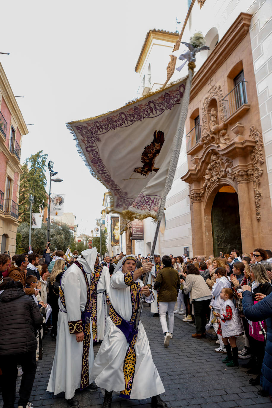 Azules y blancos proclaman su participación en las procesiones de Lorca