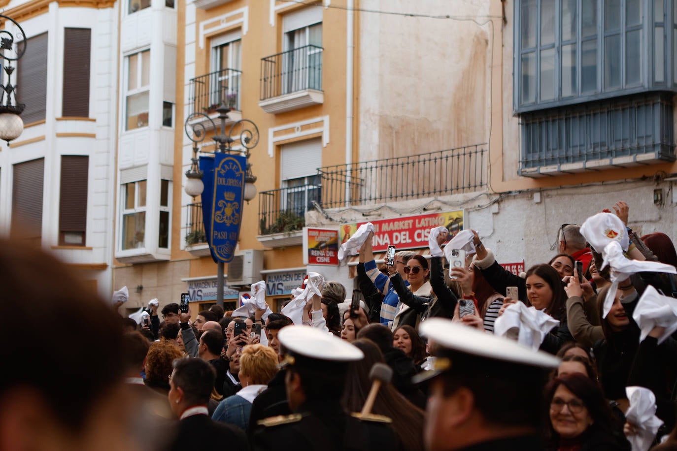 Azules y blancos proclaman su participación en las procesiones de Lorca