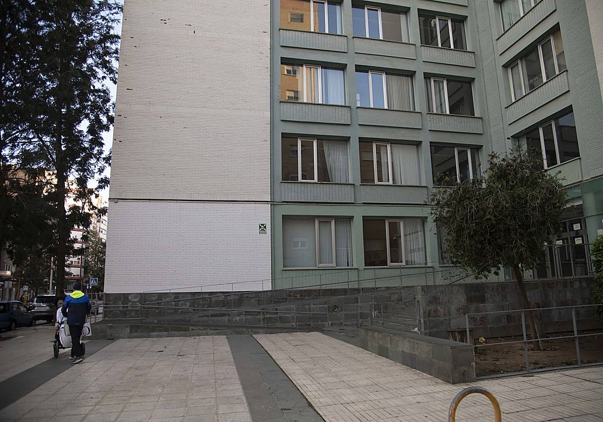 Vista del Palacio de Justicia de Cartagena, sede del Instituto de Medicina Legal de Cartagena.