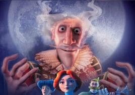 Cartel de la película de animación 'El fantasma de Canterville'