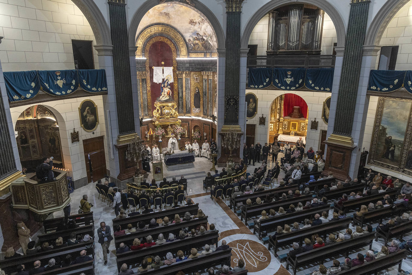 Las imágenes de la reapertura de la basílica de la Virgen de la Caridad de Cartagena