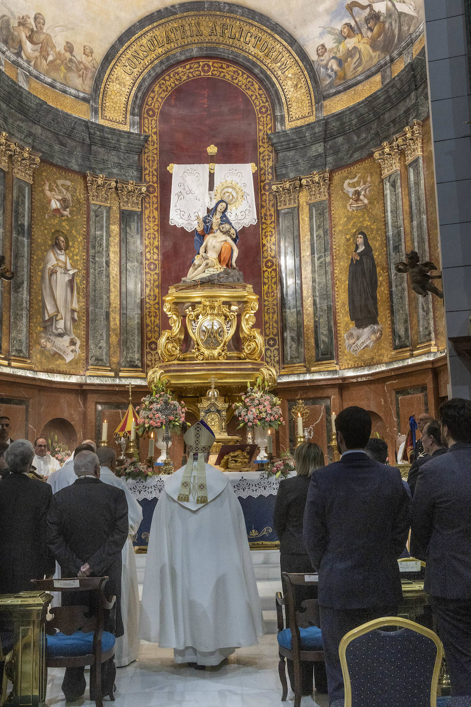 Las imágenes de la reapertura de la basílica de la Virgen de la Caridad de Cartagena