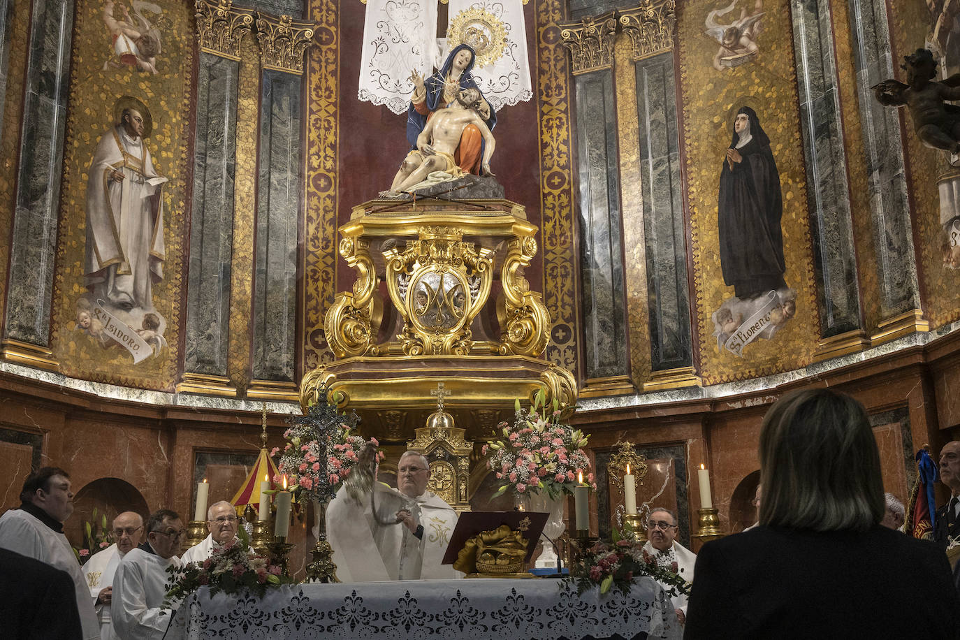 Las imágenes de la reapertura de la basílica de la Virgen de la Caridad de Cartagena