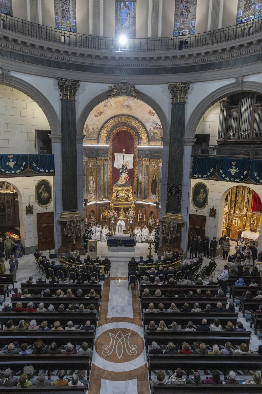 Las imágenes de la reapertura de la basílica de la Virgen de la Caridad de Cartagena