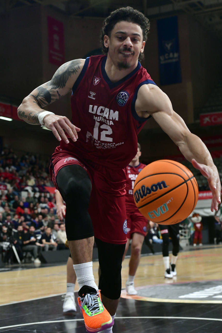 Las imágenes del partido entre el UCAM Murcia y el AEK Betsson