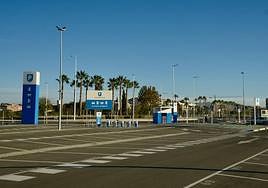 Aparcamiento disuasorio de Almirante Loaysa de Murcia.