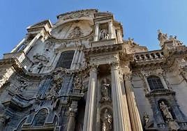 Una imagen de archivo de la Catedral de Murcia.