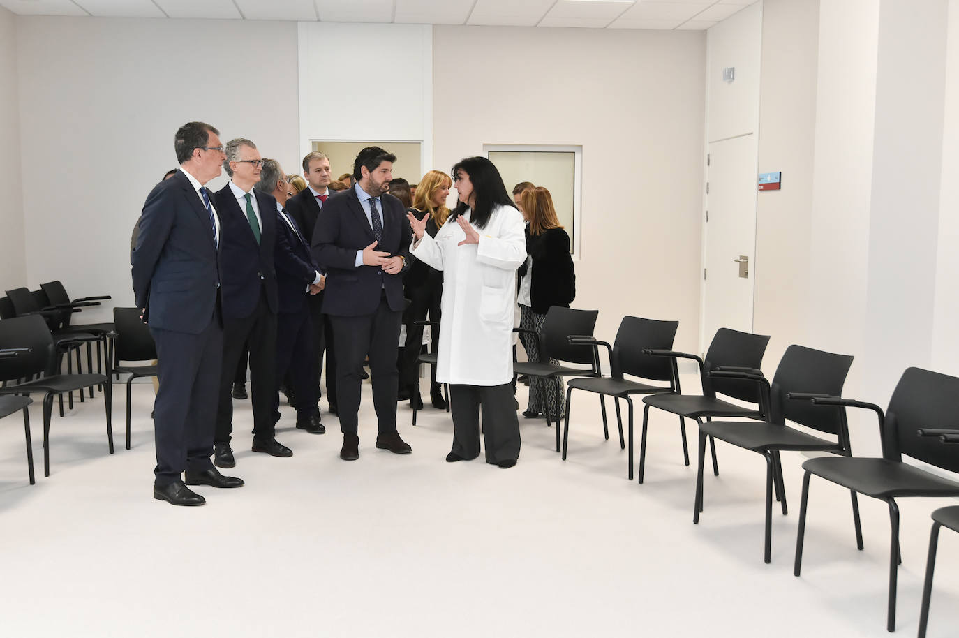 La inauguración del centro de salud de Sangonera la Verde