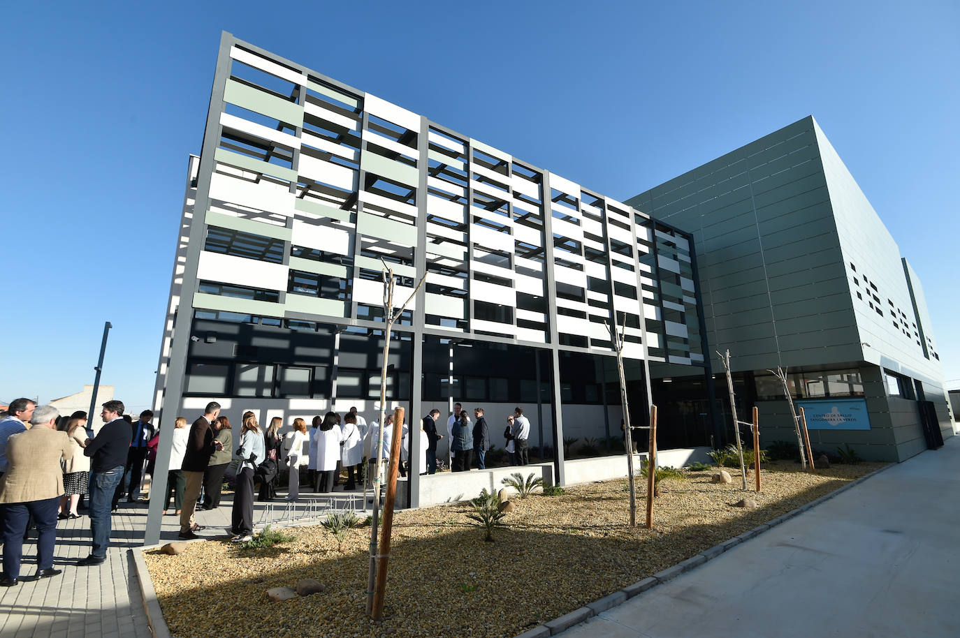 La inauguración del centro de salud de Sangonera la Verde