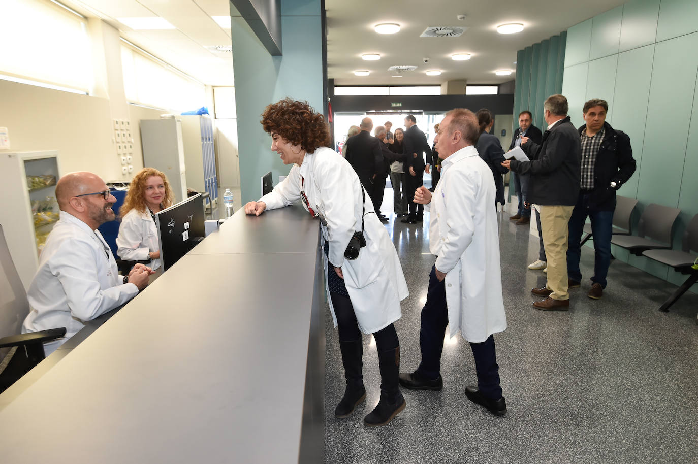 La inauguración del centro de salud de Sangonera la Verde