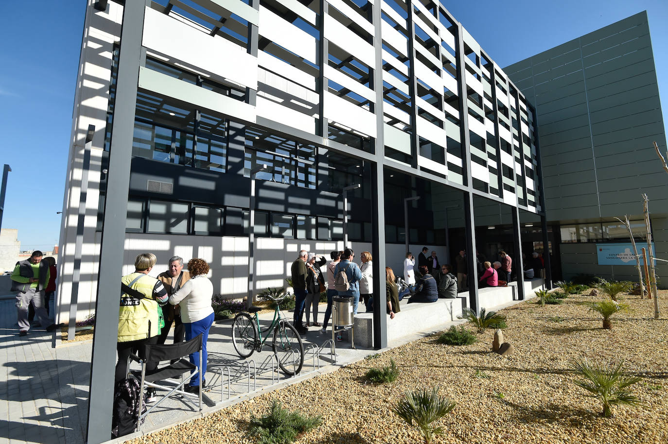 La inauguración del centro de salud de Sangonera la Verde