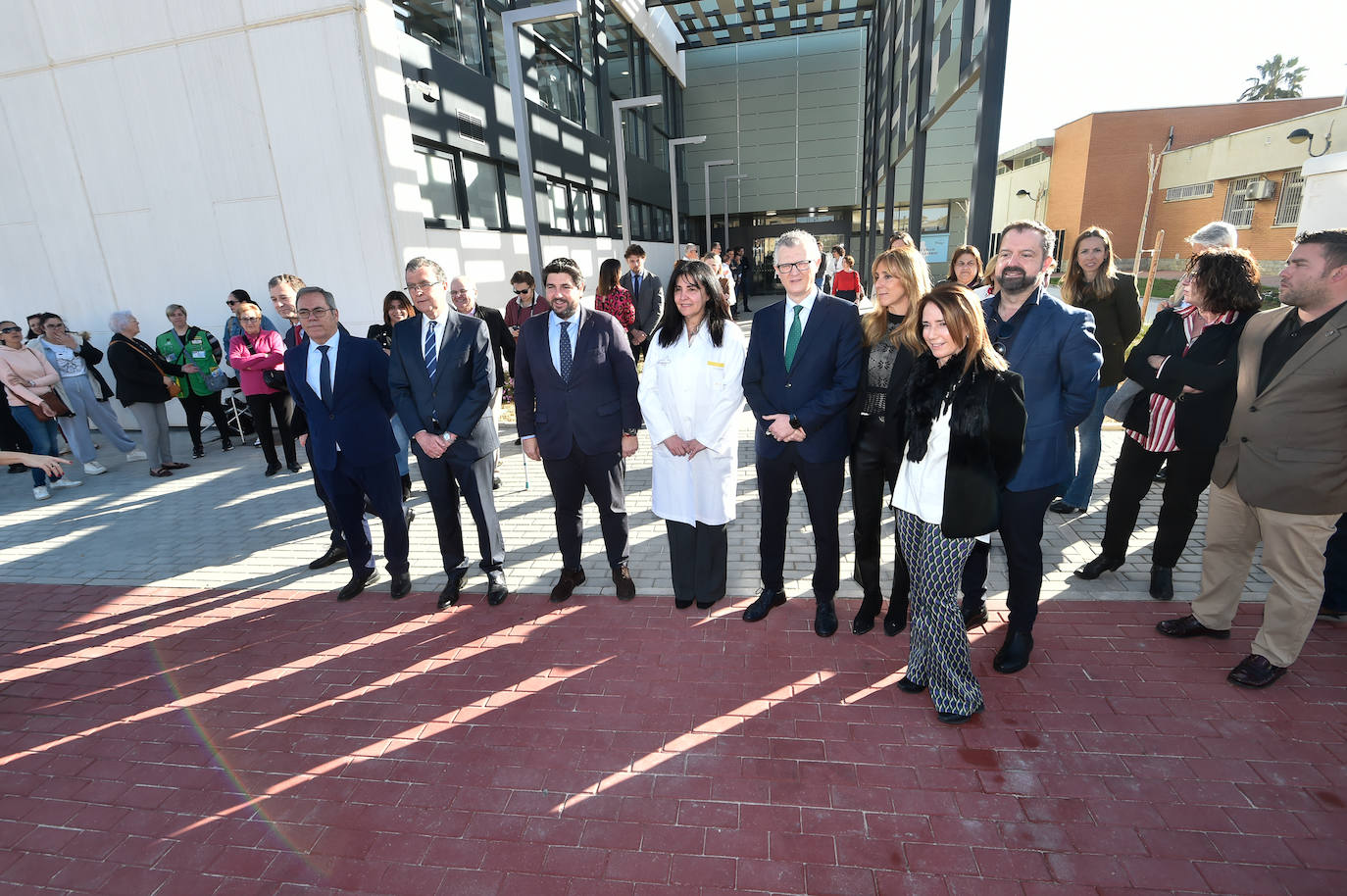 La inauguración del centro de salud de Sangonera la Verde