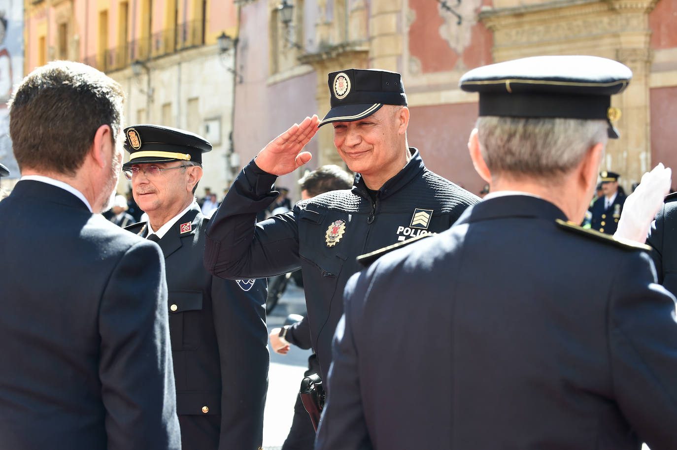 Las fotos del acto institucional de San Patricio en Murcia