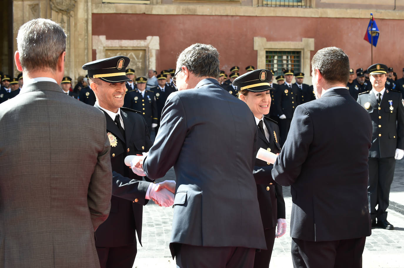 Las fotos del acto institucional de San Patricio en Murcia