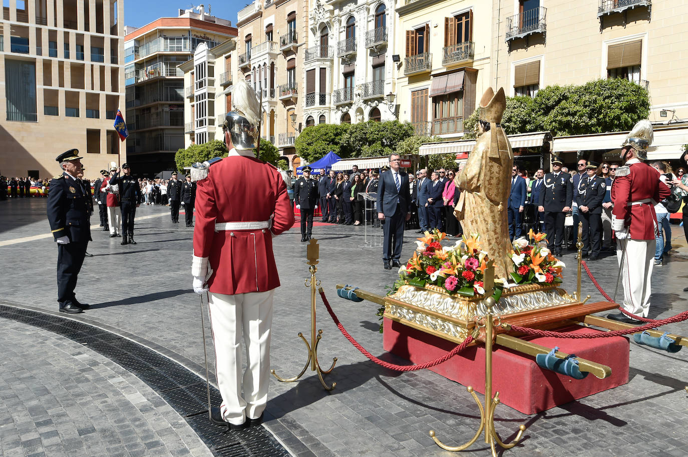 Las fotos del acto institucional de San Patricio en Murcia